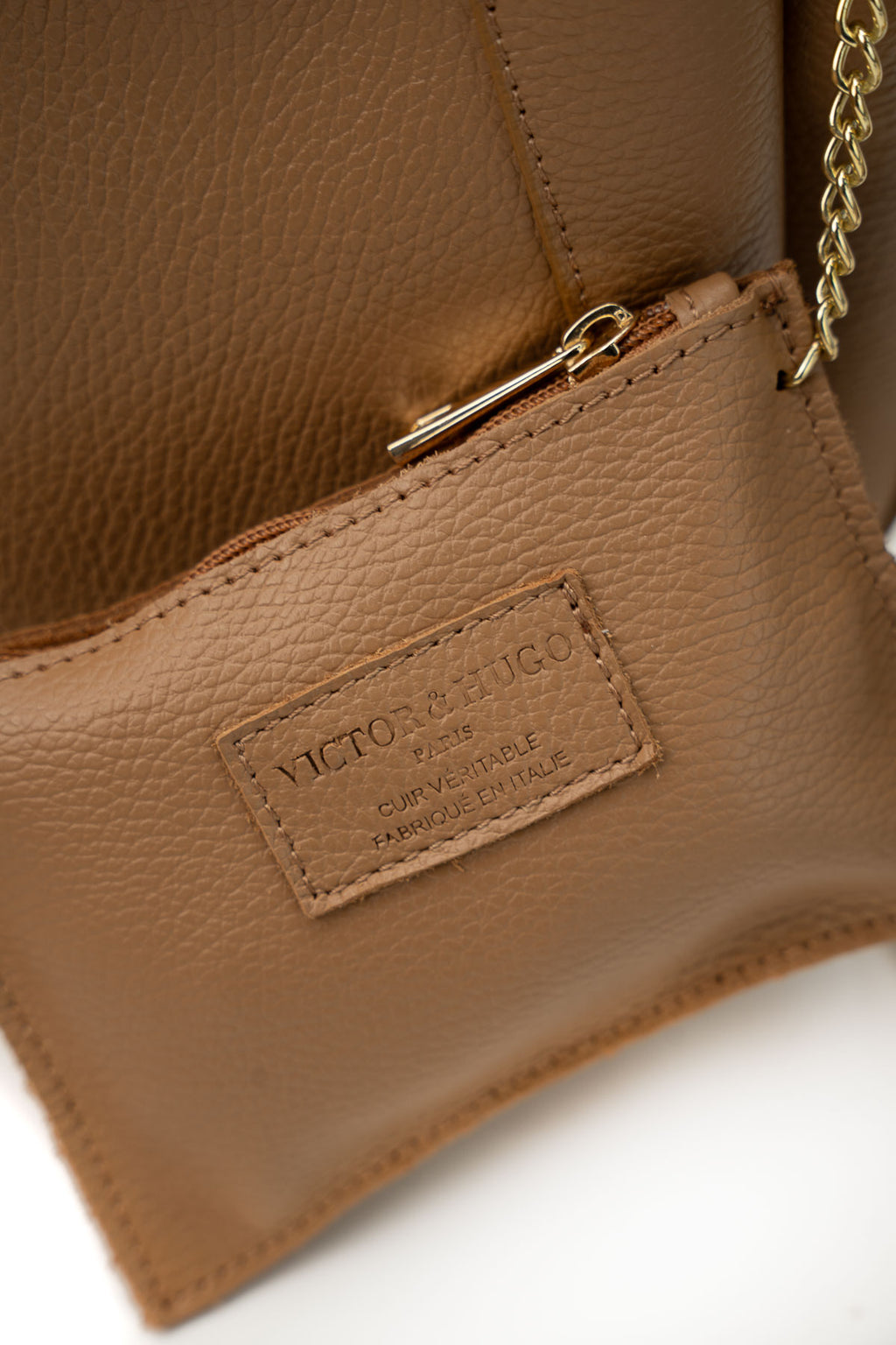 Sac A Bandouliere Elora - Camel Clair