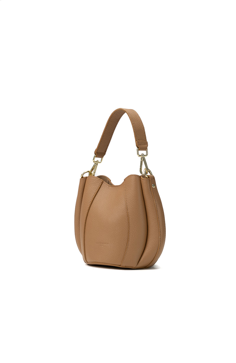 Sac A Bandouliere Elora - Camel Clair