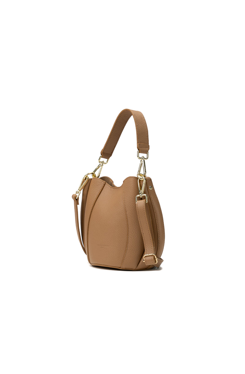 Sac A Bandouliere Elora - Camel Clair