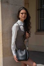 Bolso de hombro Elora - Negro