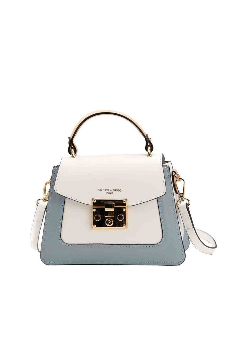 Sac A Bandouliere Eyna - Blanc/Bleu Clair