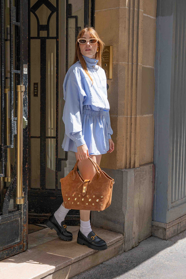 Bolso De Hombro Freya - Camel