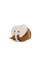 Porte Monnaie Jim - Camel/Blanc Casse