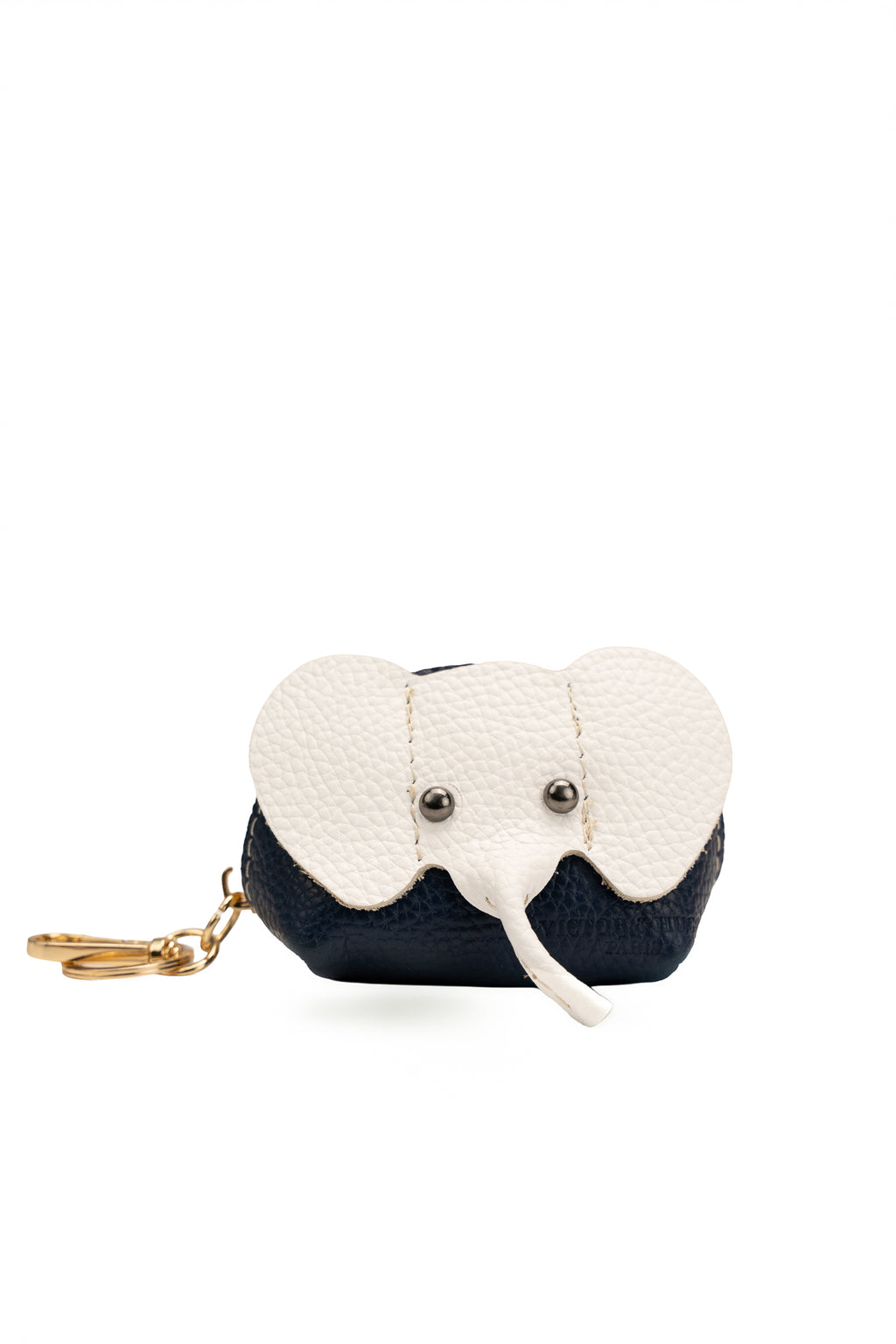 Jim Coin Purse - Navy Blue/Off White