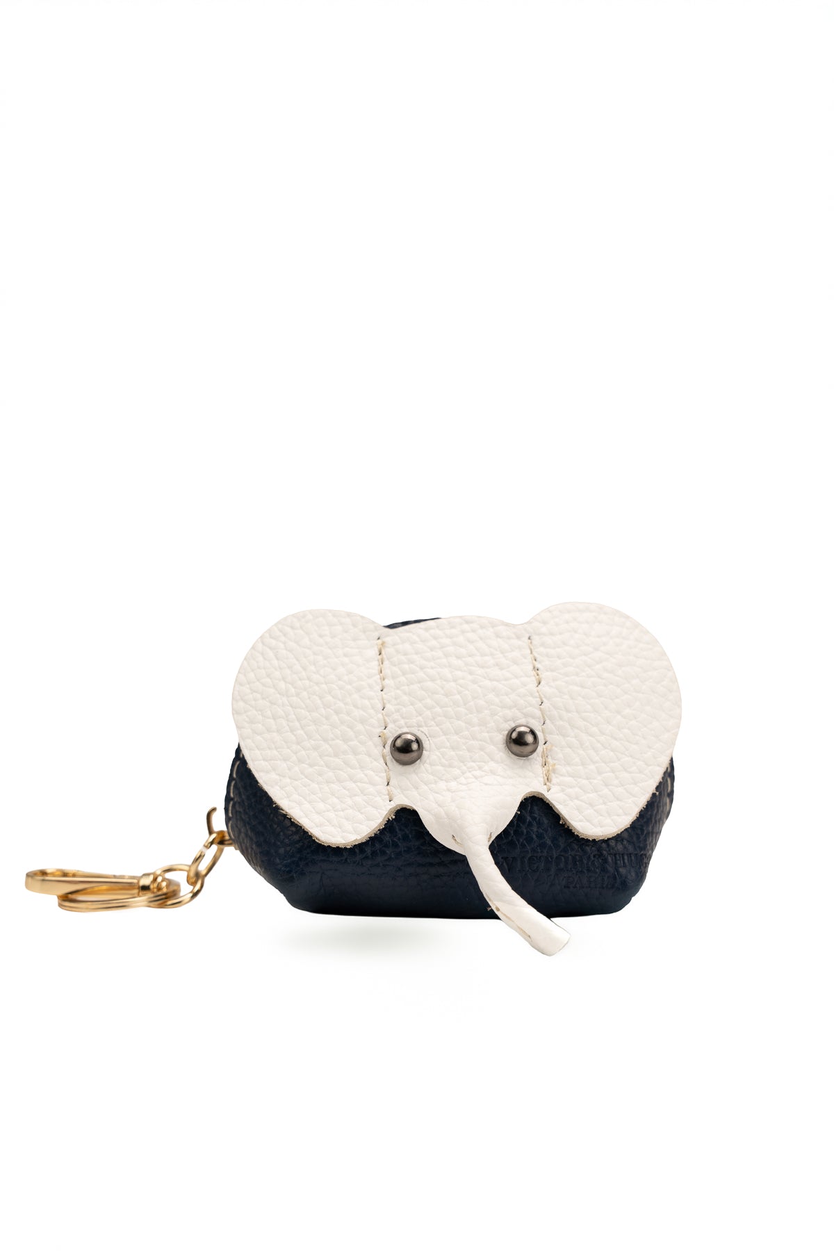 Jim Coin Purse - Navy Blue/Off White