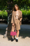 Sac Porte Epaule Mia - Prune