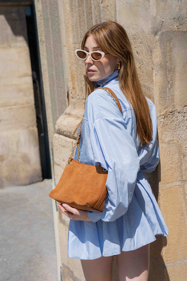 Bolso de hombro Mia - Terracota