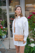 Rima Shoulder Bag - Camel/Beige