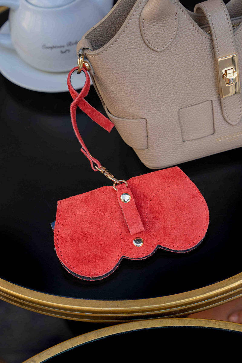 Porte Lunettes Samy - Rouge
