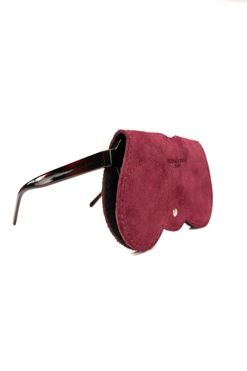 Porte Lunettes Samy - Prune