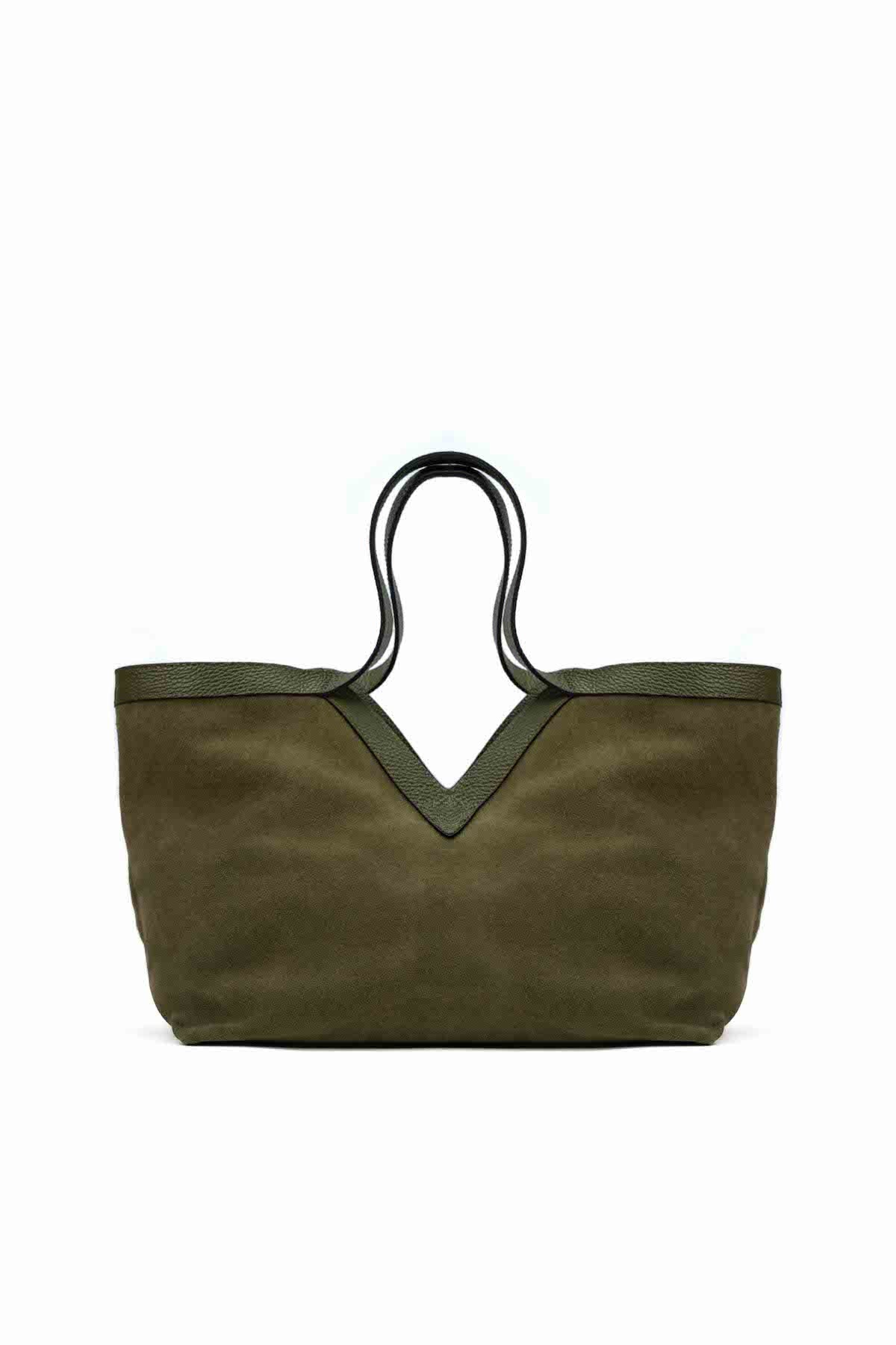 Sac Porte Epaule Siri - Vert Olive