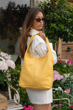 Sac Porte Epaule Vicky - Jaune