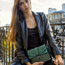 Sac A Main  Eric - Vert Bouteille