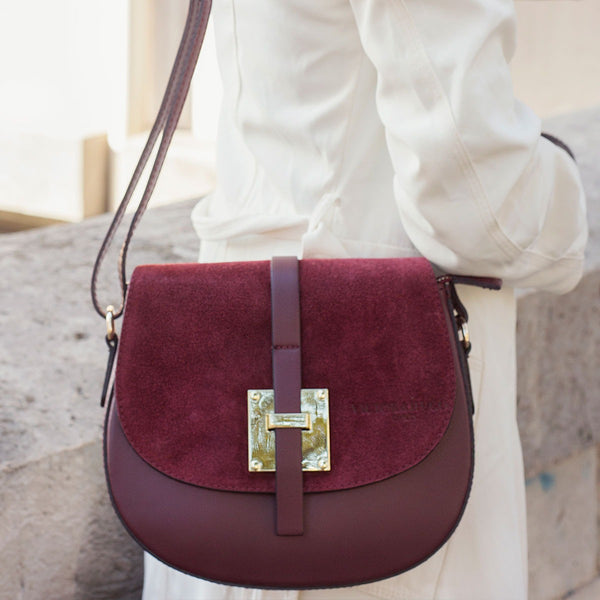 Jara Shoulder Bag - Burgundy