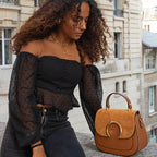 Mina Handbag - Camel