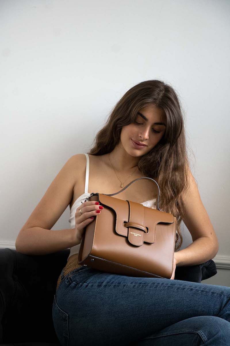 Bolso de Mano Ariel - Camel