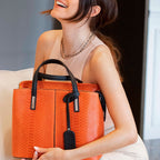 Rafa Handbag - Dark Orange