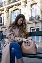 Biana Handbag - Taupe