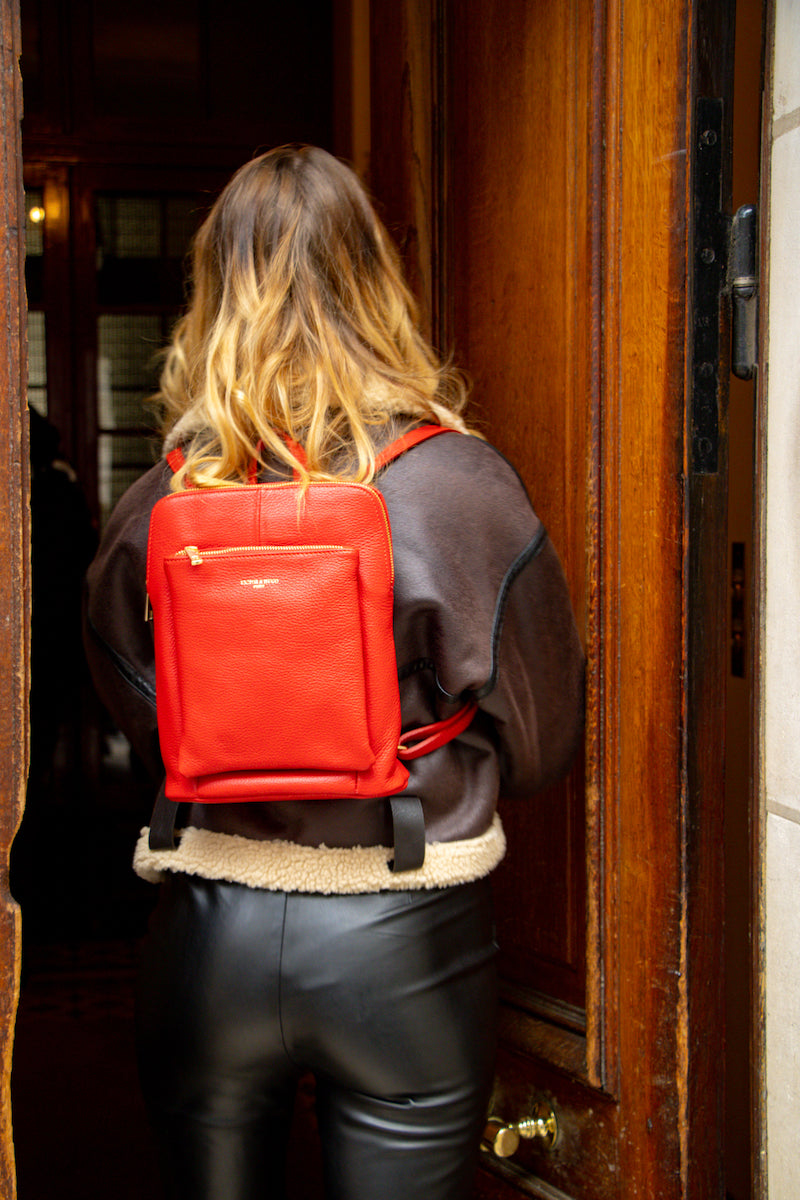 Melania Backpack - Red - Woman