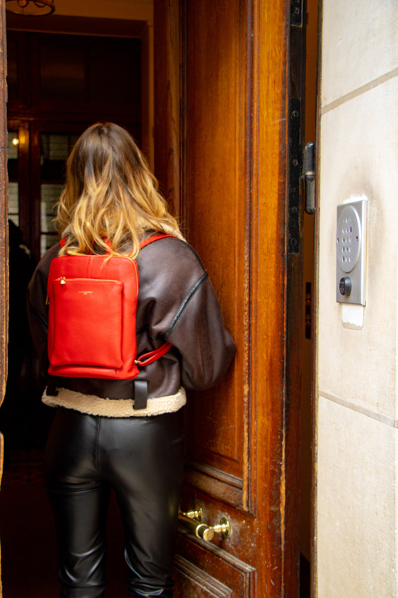 Sac A Dos Melania - Rouge