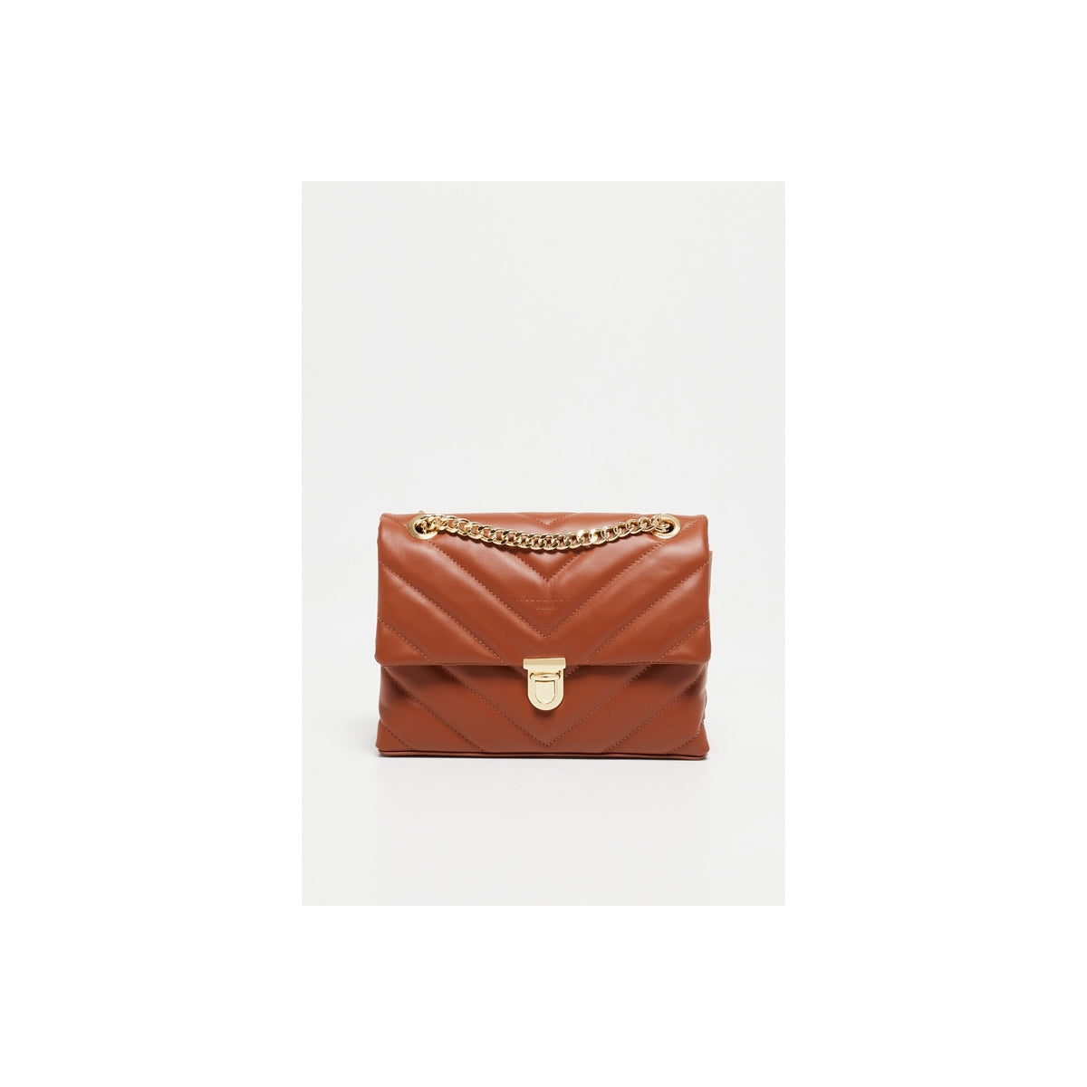 Bolso De Hombro Clea - Camel