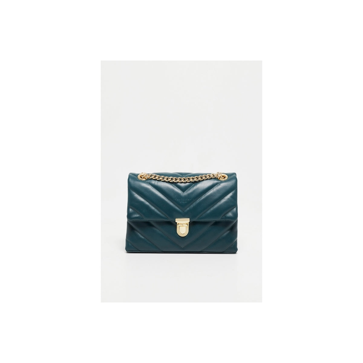 Bolso De Hombro Clea - Azul Pato