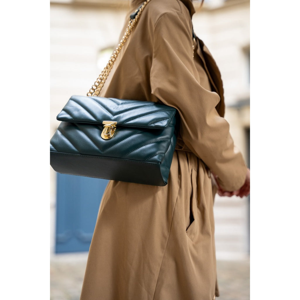 Bolso De Hombro Clea - Azul Pato