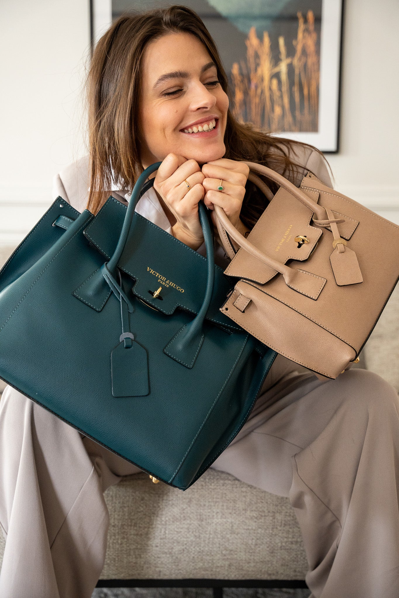 Bolso Jane - Azul Pato