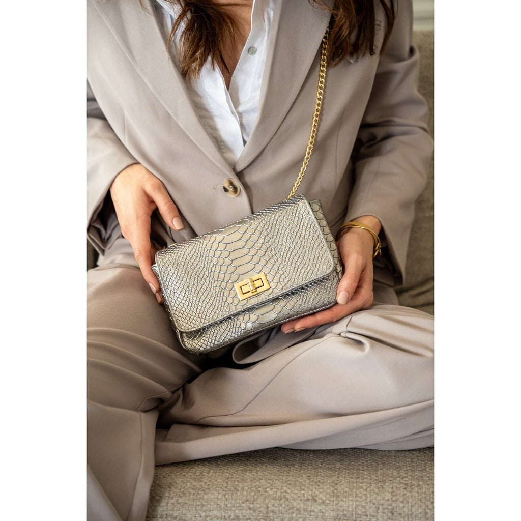 Bolso de hombro Kiera - Plata