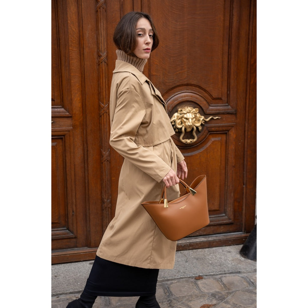 Sac A Main  Lety - Camel Fonce