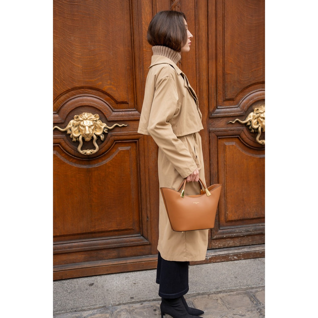 Sac A Main  Lety - Camel Fonce