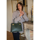 Lorie Handbag - Bottle Green - Woman