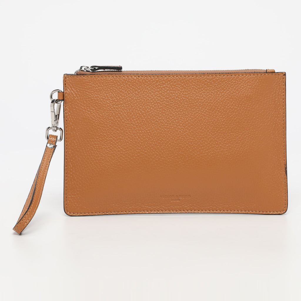 Mini Leo Clutch - Camel - Unisex