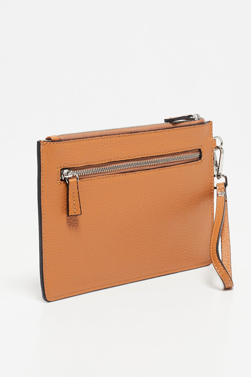 Mini Leo Clutch - Camel - Unisex