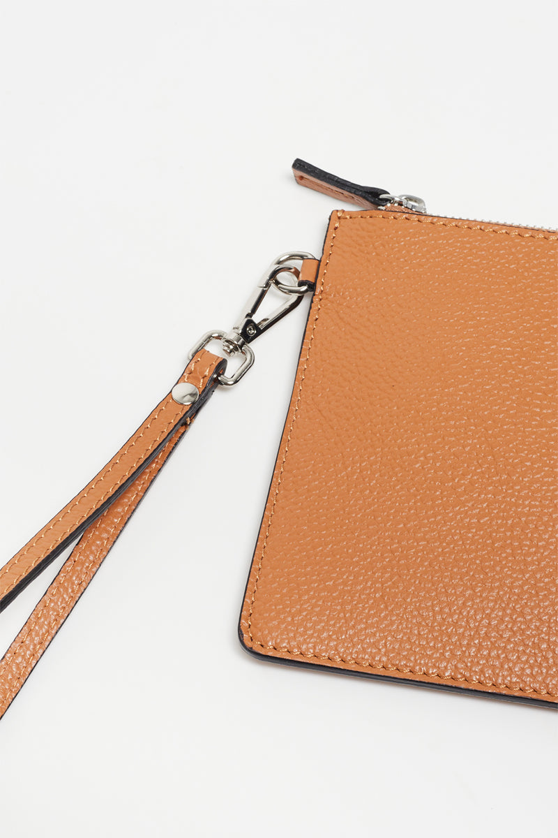Mini Leo Clutch - Camel - Unisex
