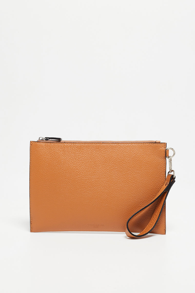 Mini Leo Clutch - Camel - Unisex