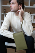 Mini Leo Clutch - Khaki Green - Unisex