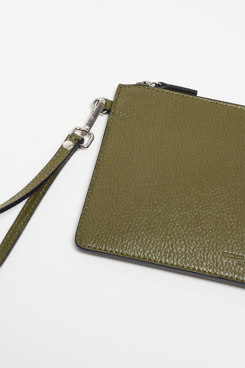 Mini Leo Clutch - Khaki Green - Unisex