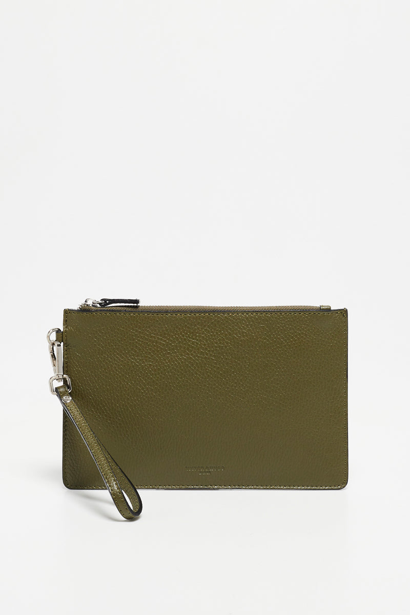 Mini Leo Clutch - Khaki Green - Unisex