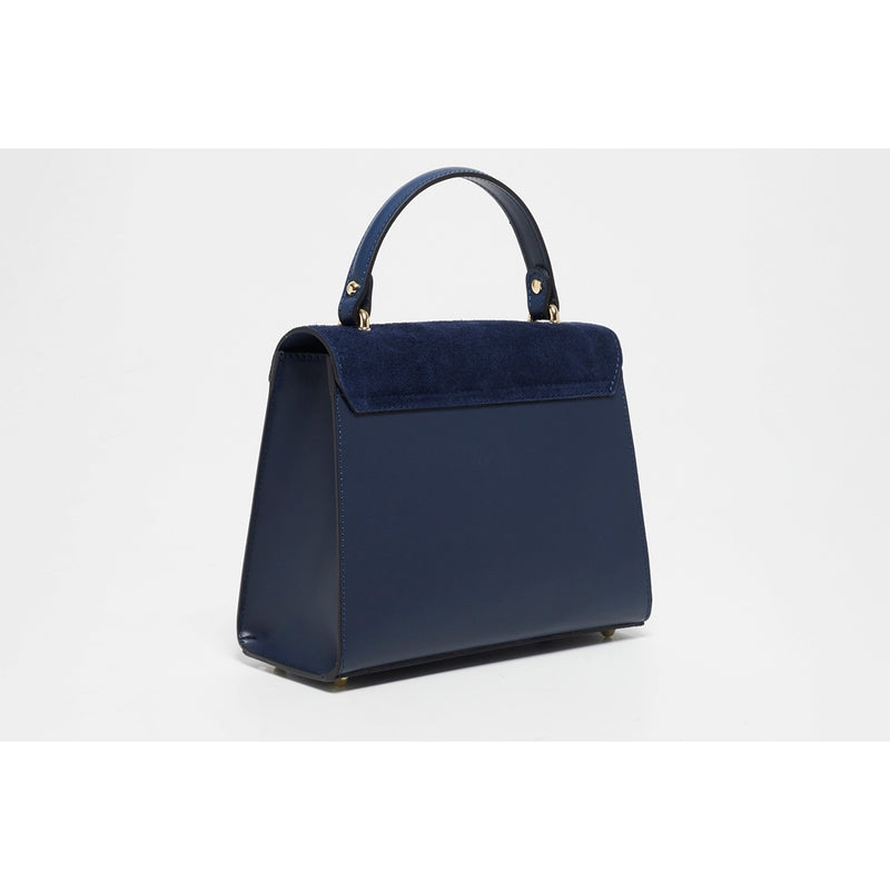 Shak Handbag - Navy Blue - Woman