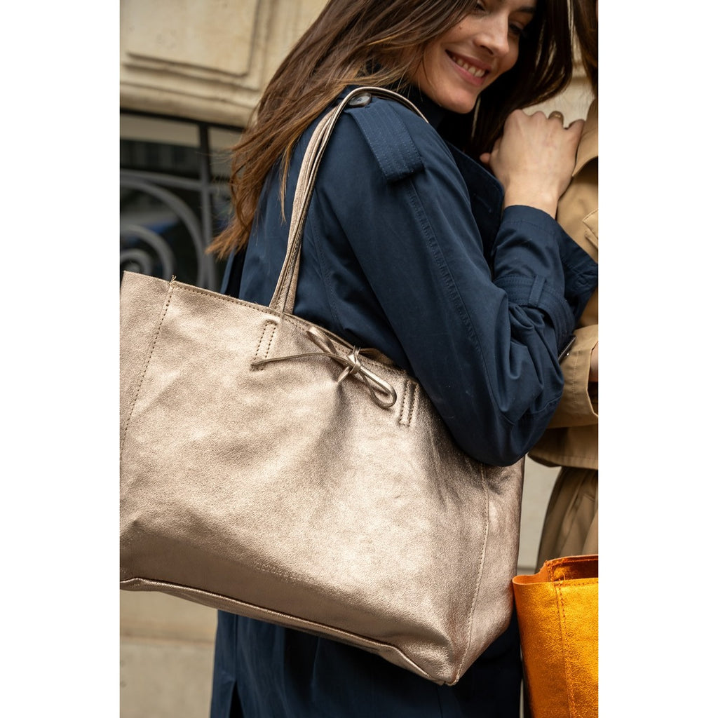 Vog Handbag - Bronze