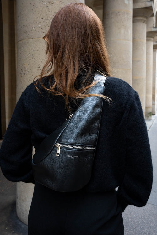 Sac Banane Balt - Noir - Unisexe