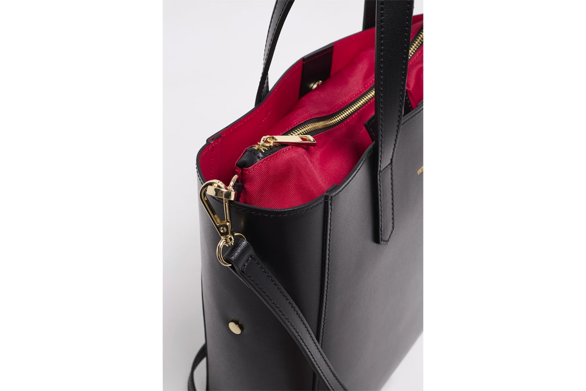 Bolso de mano atrevido - Negro