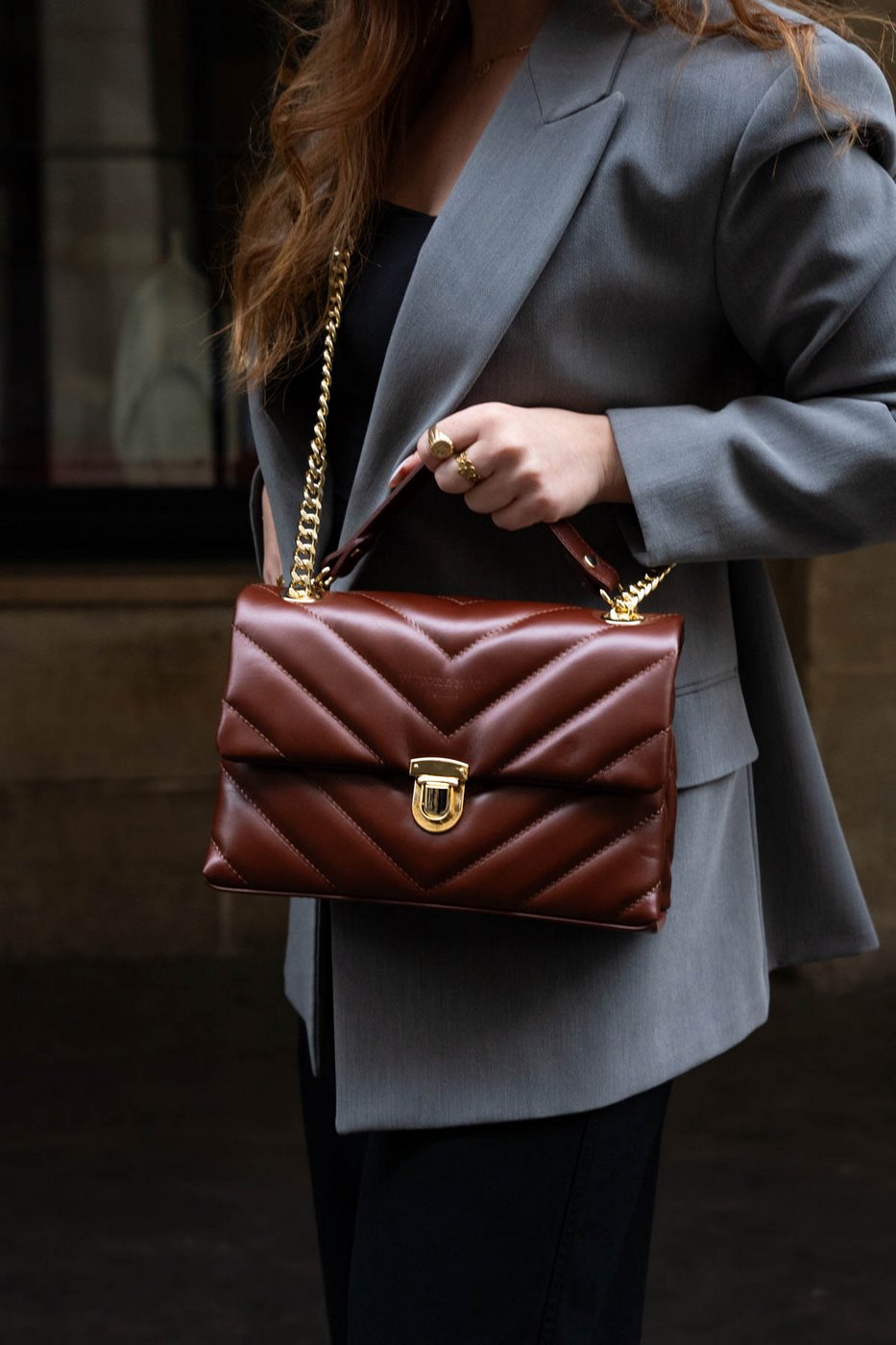 Clea Crossbody Bag - Brown