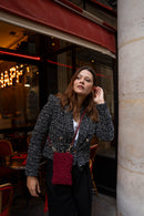 Pochette Doly - Aubergine