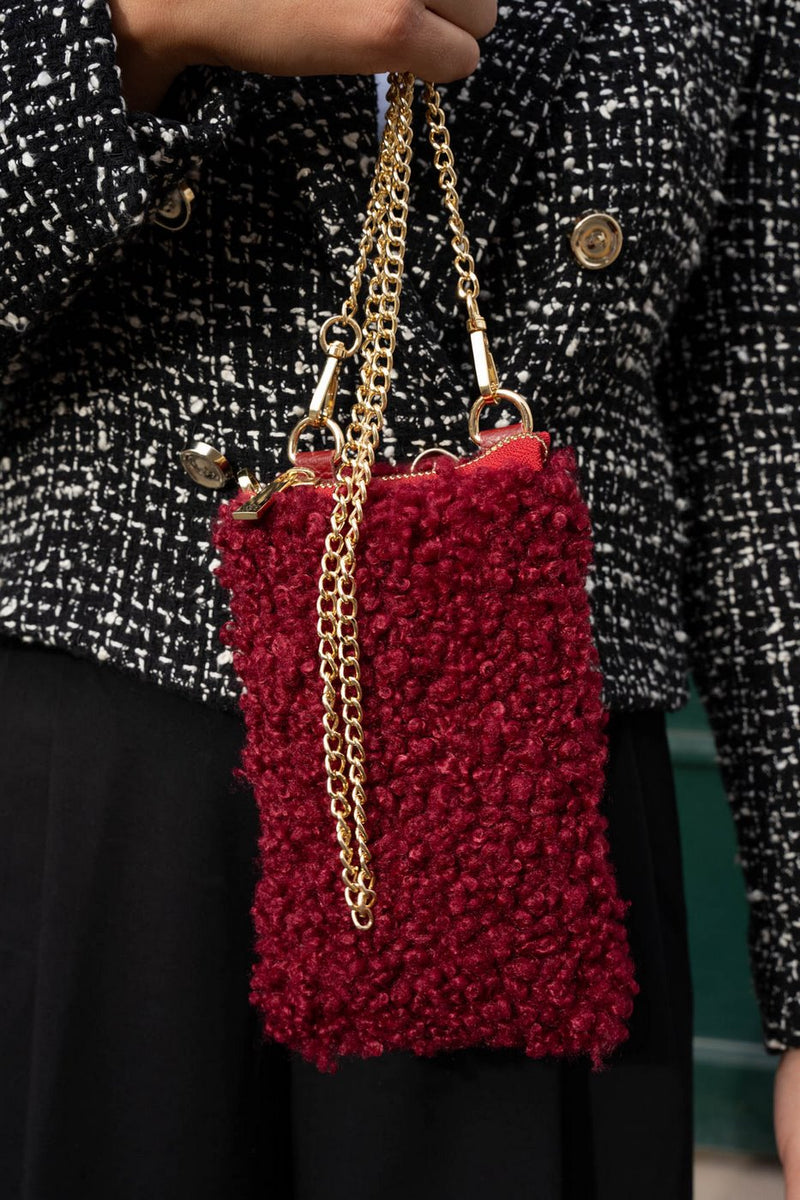 Pochette Doly - Aubergine