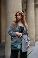 Sac À Bandoulière Eliane - Vert Fonce