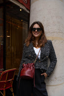 Sac À Bandoulière Eonora - Bordeaux