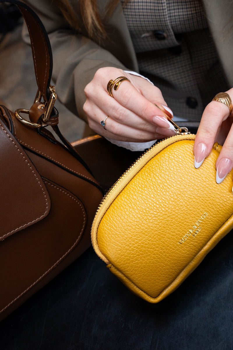 Porte Monnaie Gema - Moutarde