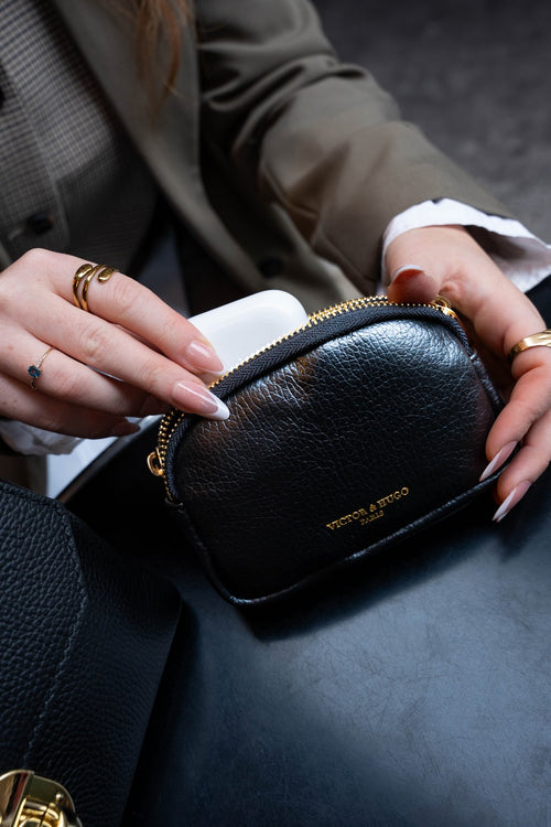 Porte Monnaie Gema - Noir